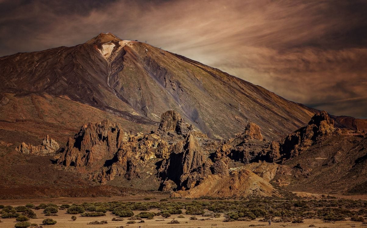 Le volcan Teide aux îles Canaries