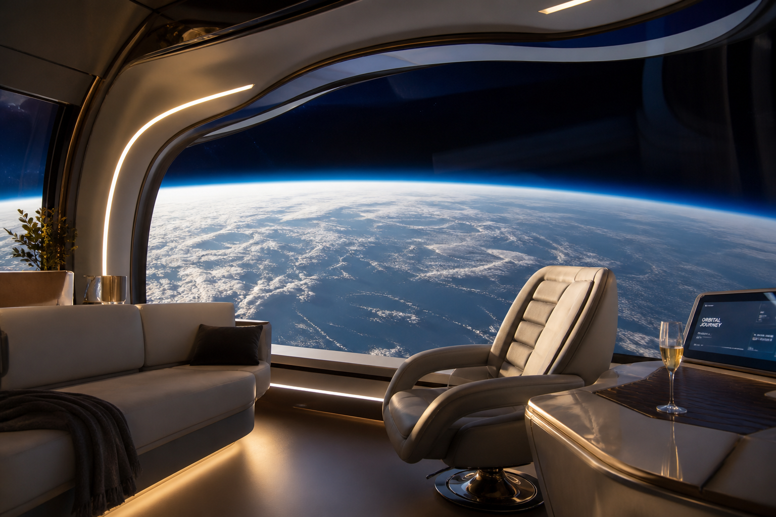 The private traveler in low Earth orbit, a market defined not only by the view but by the search for meaning