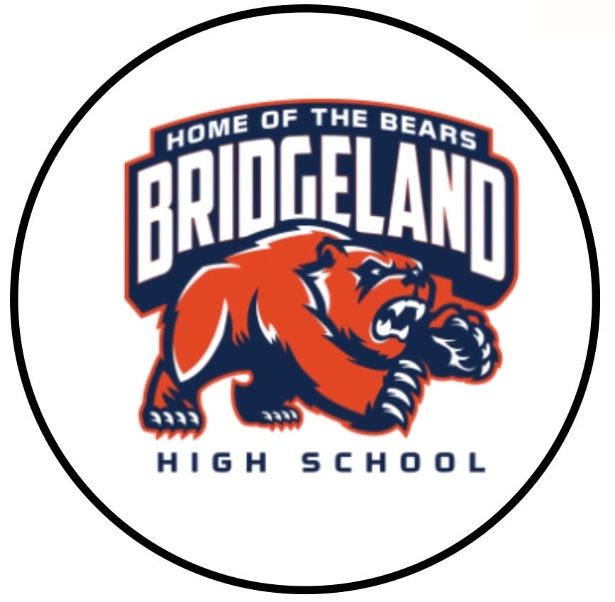 Bridgeland High School logo cookie