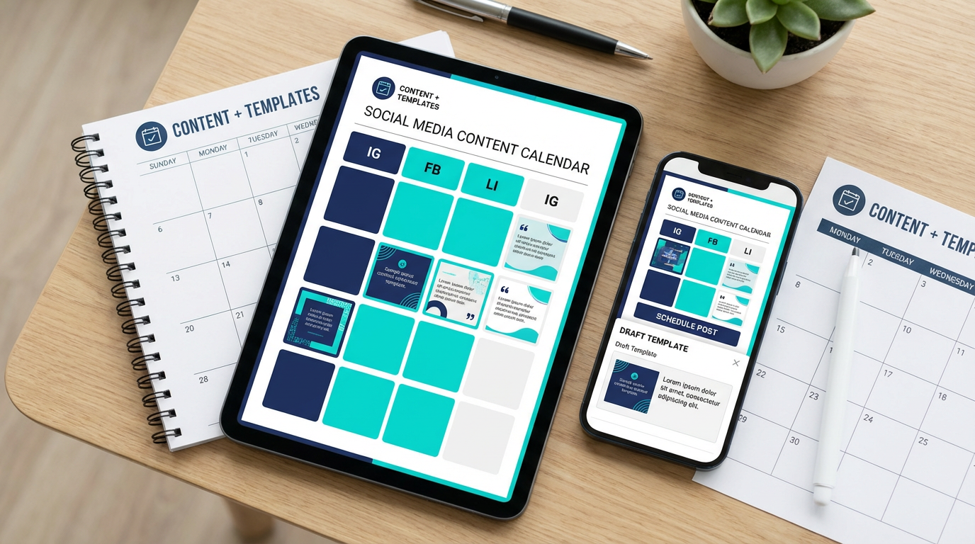 Social Media Content Calendar & Templates