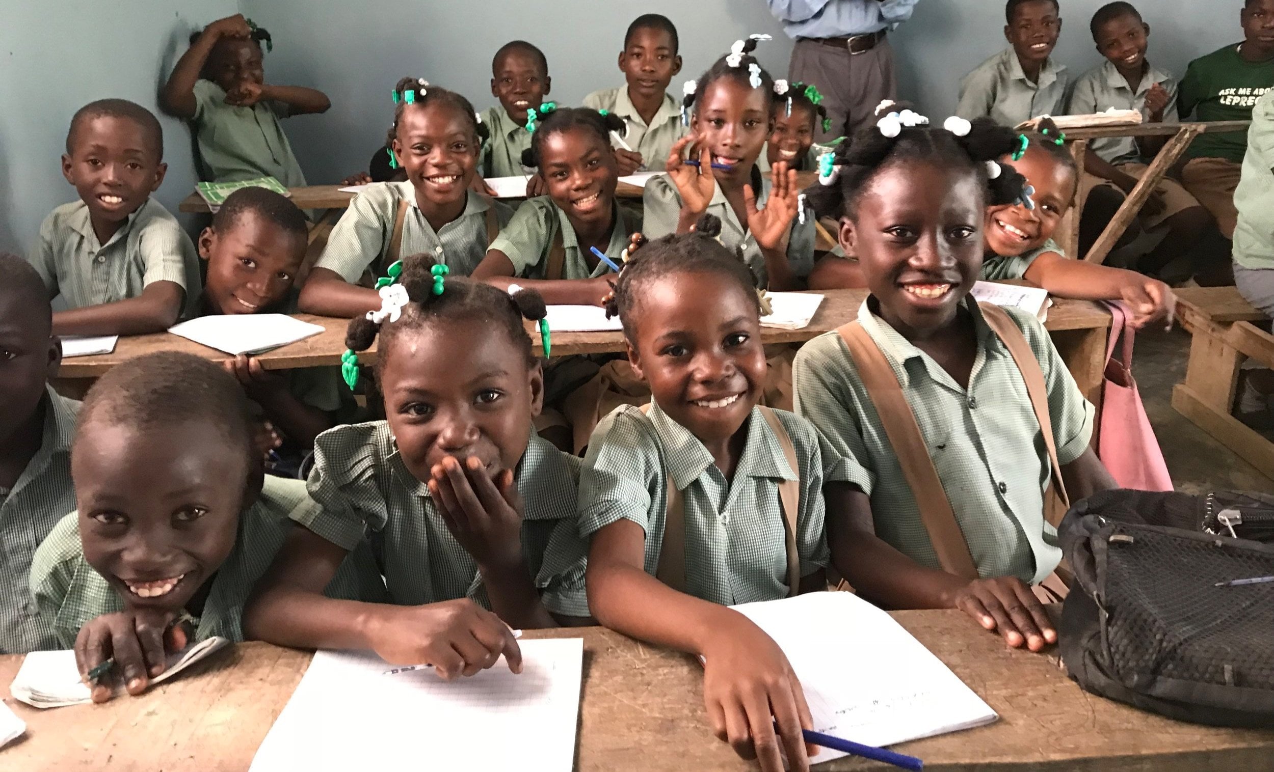 Classroom in Haiti