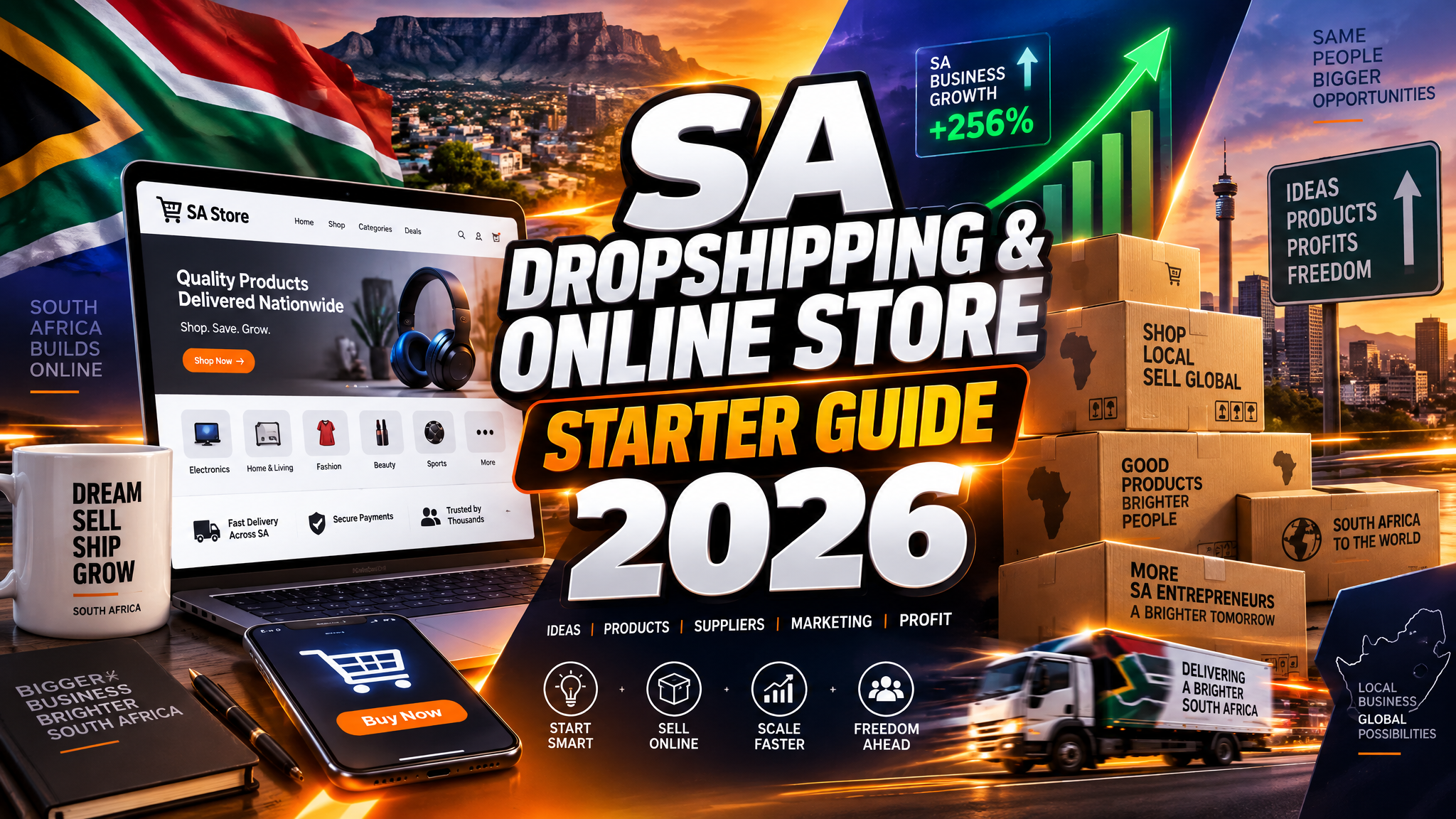 SA Dropshipping & Online Store Starter Guide 2026