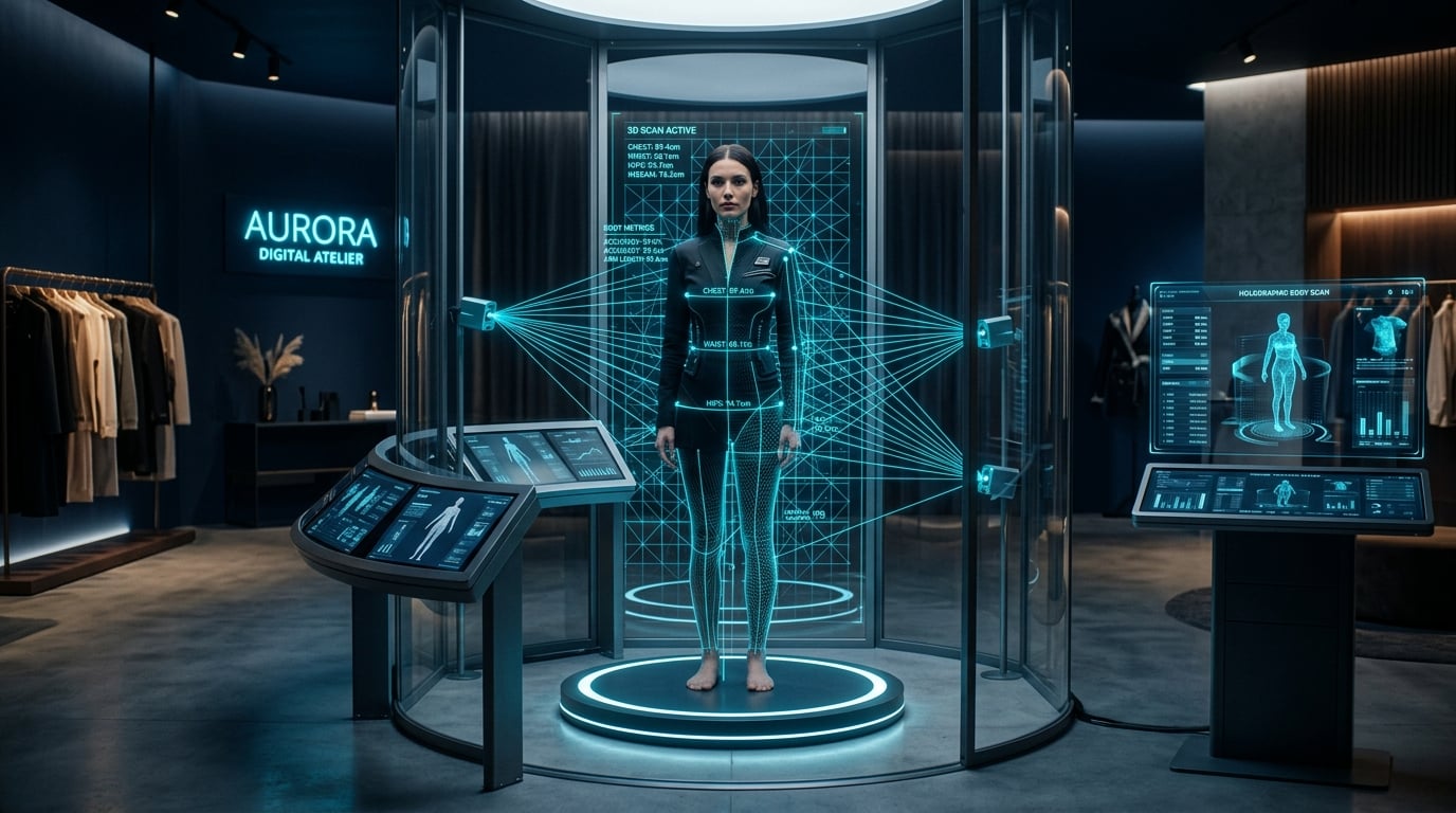 Evastra Studio - Digital Tailor Measurement System