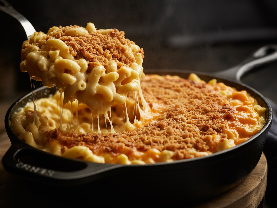 Cannabis-Infused Truffle Mac & Cheese