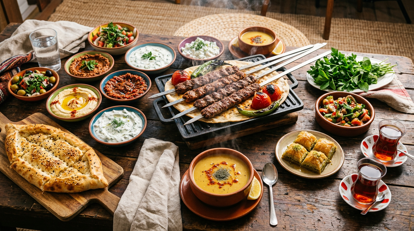 Turkish cuisine — signature dishes and ingredients