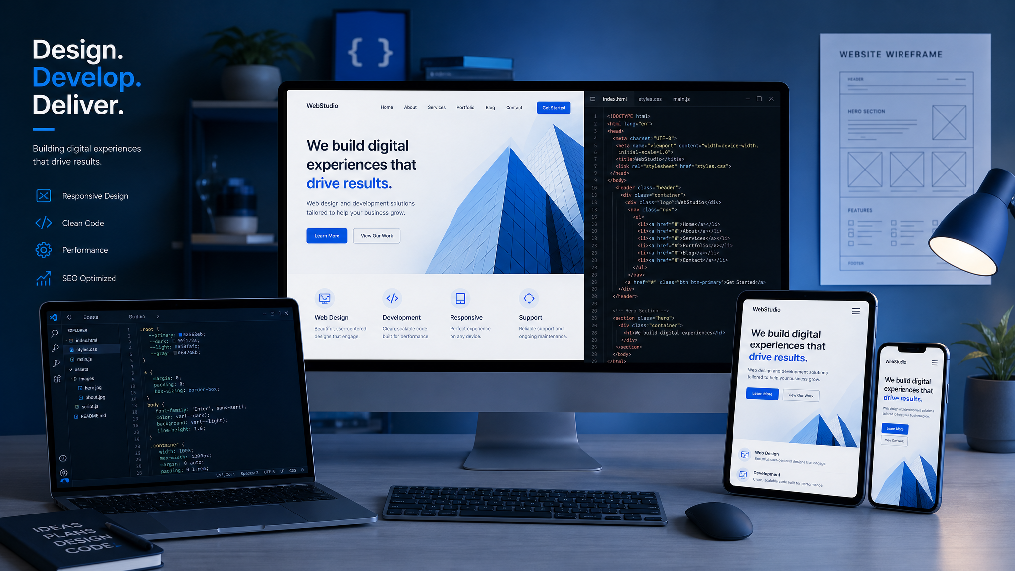 Criação de Sites Profissionais