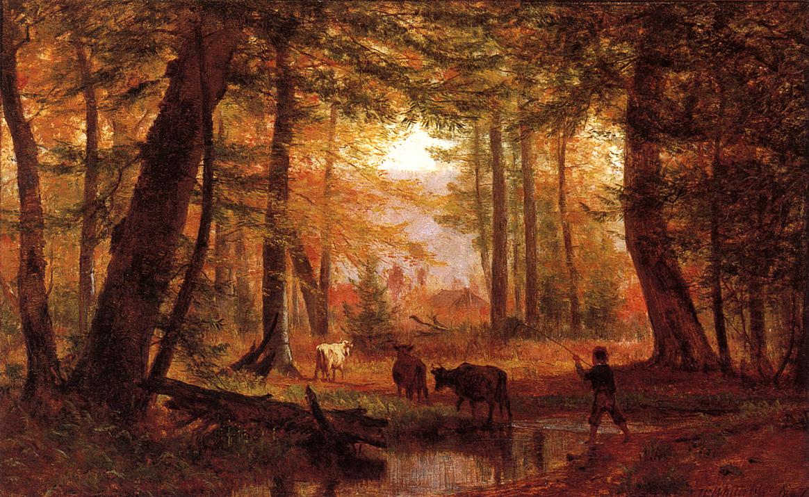 Pastoral Landscape with Stream