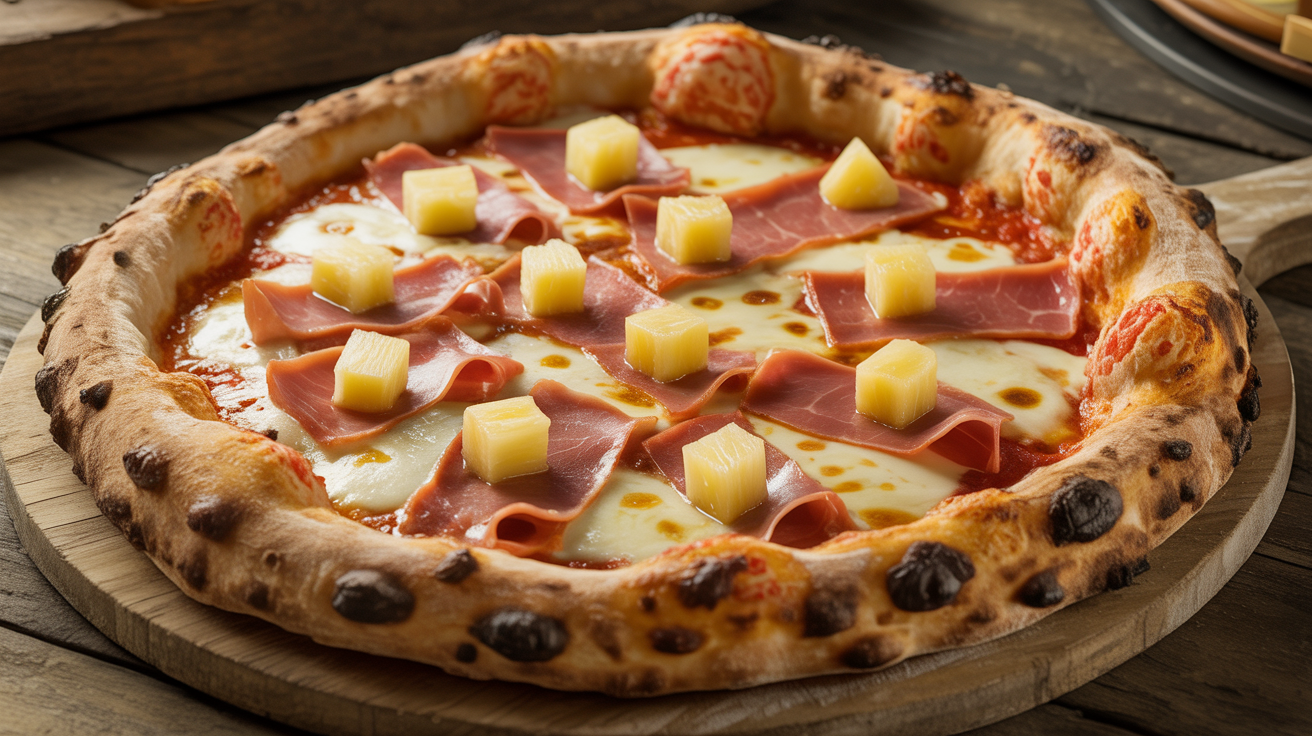 Hawaiian Pizza - Authentic Neapolitan pizza