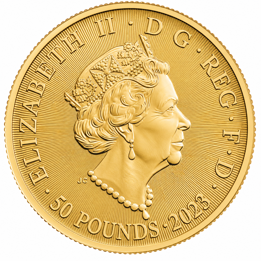 Royal Mint 1/2 oz Britannia 2023 Gold Coin - Queen Elizabeth II
