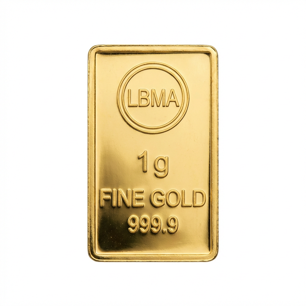 LBMA Good Delivery 1 Gram Gold Bar