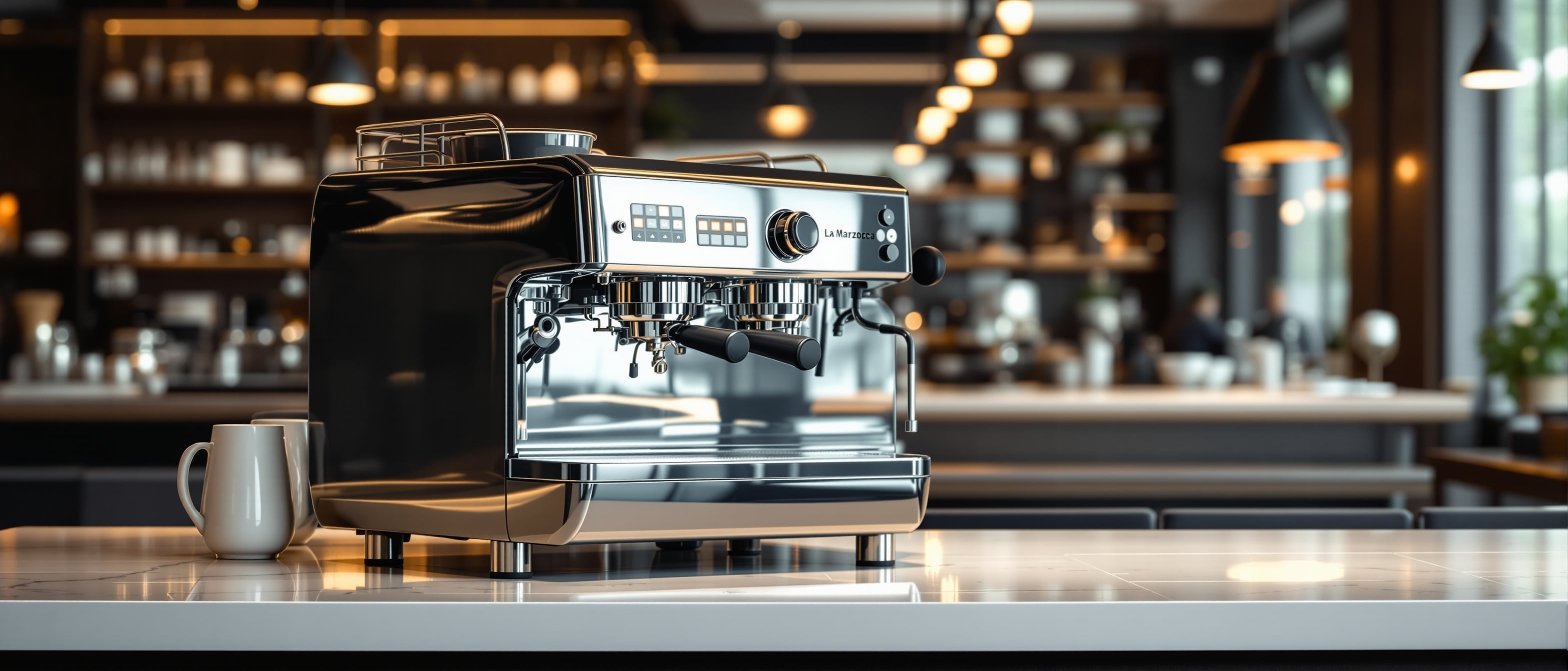 Professional commercial espresso machine