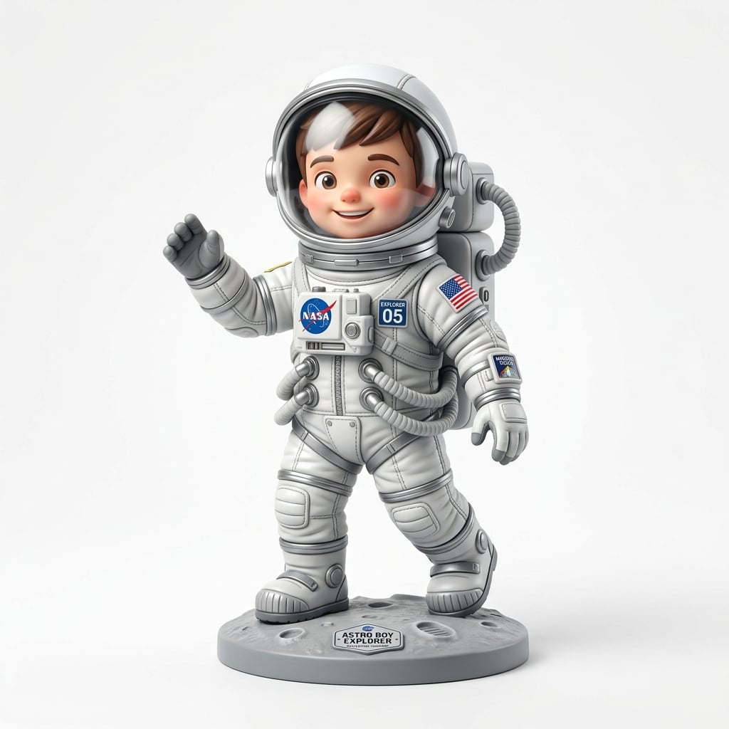 Min søn som astronaut