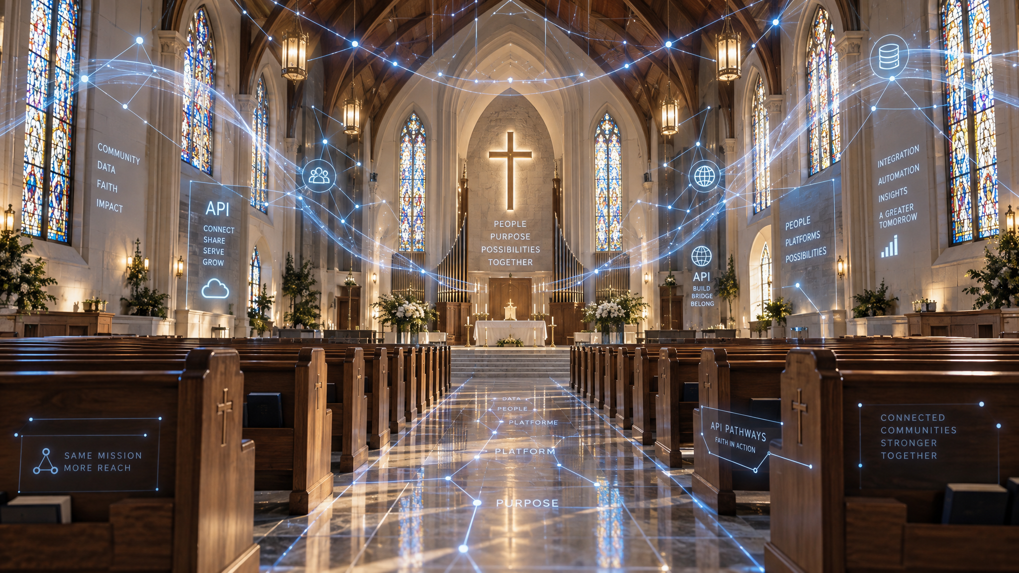 The Interoperable Sanctuary: A How-To Guide for Architecting a Unified API-First Church Technology Ecosystem that Scales