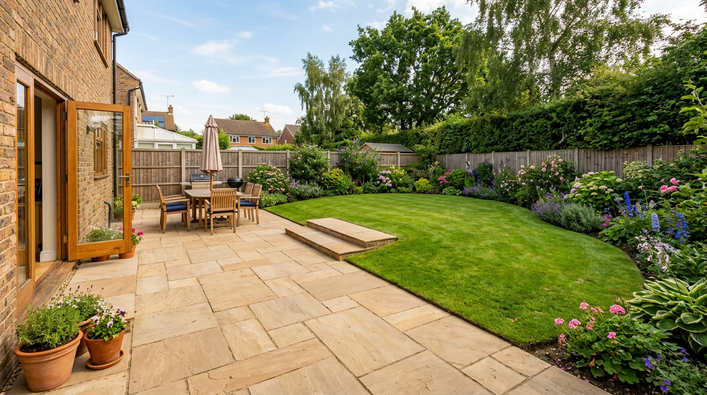 Garden Patio Area