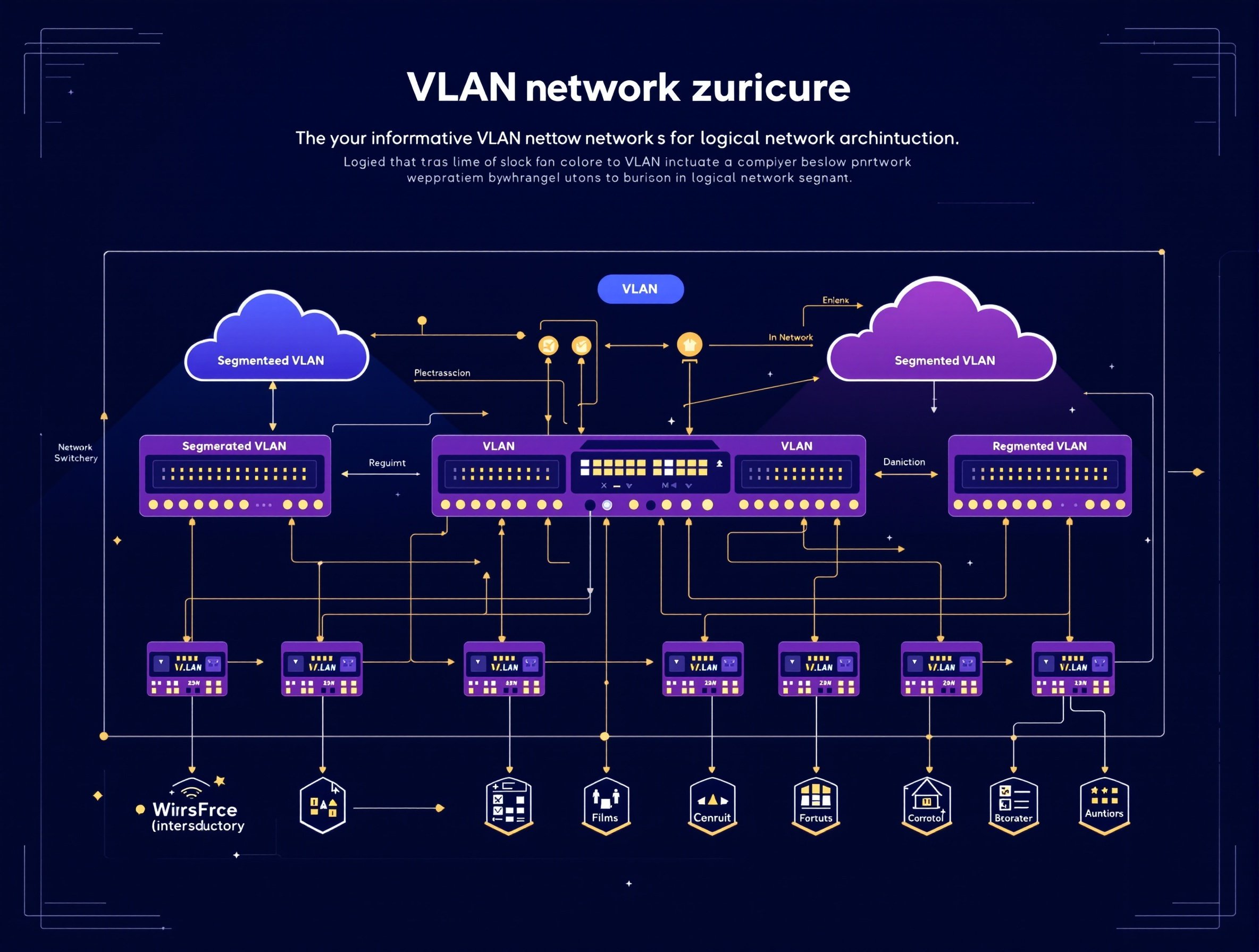 Mise en place de VLAN en entreprise