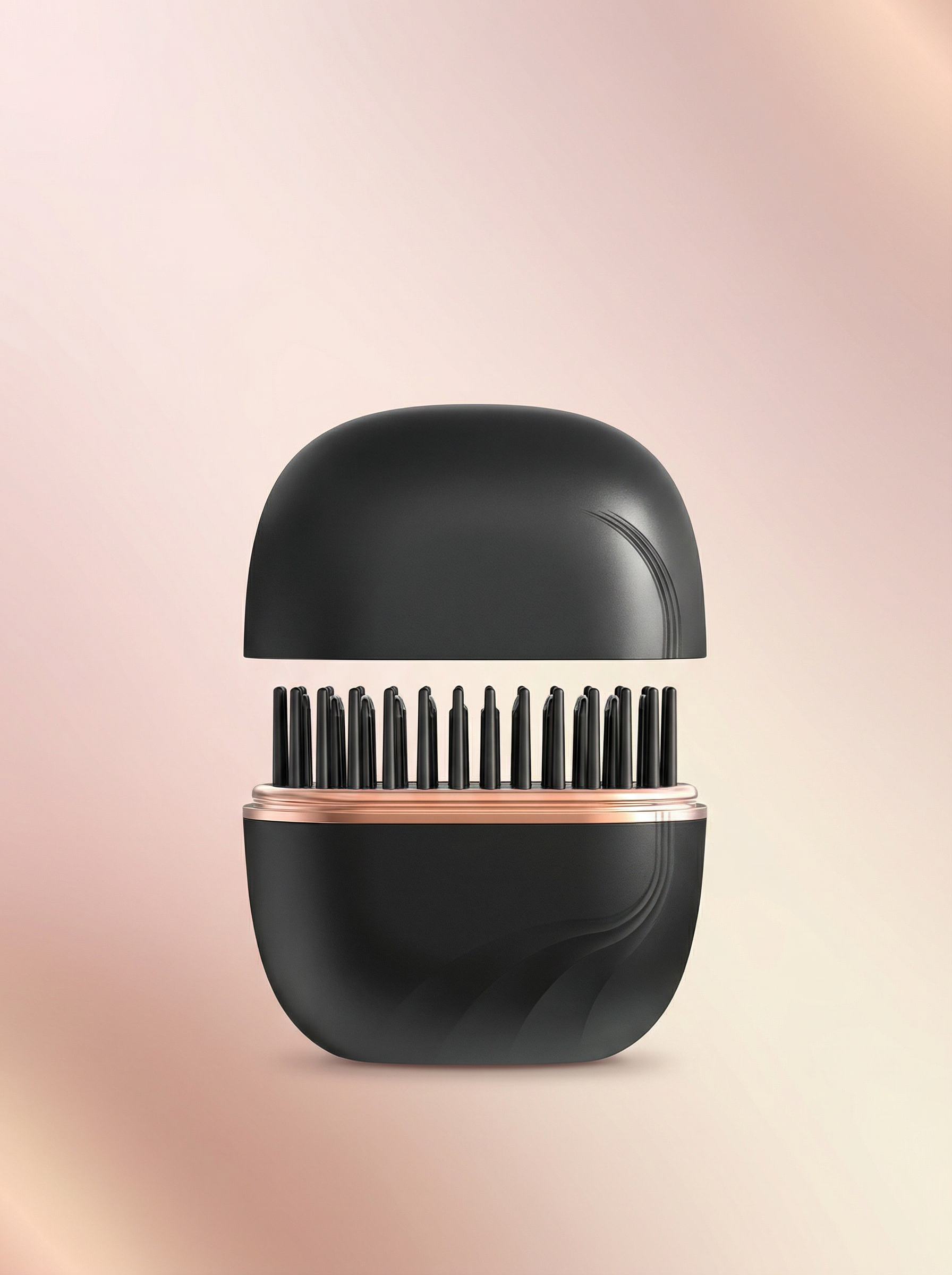 ÉLISSE portable straightener in Black, solo product shot