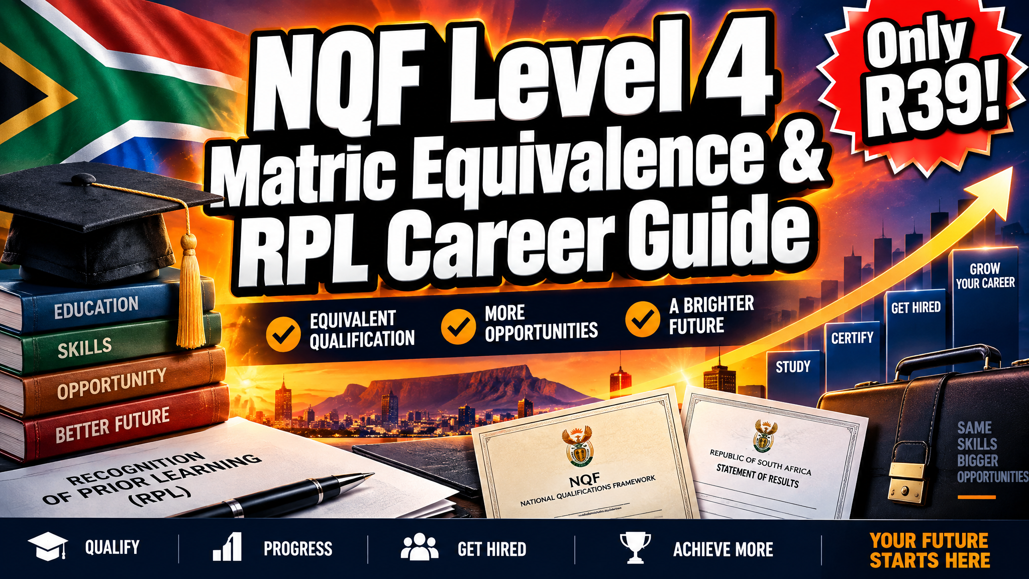 NQF Level 4 Matric Equivalence & RPL Career Guide