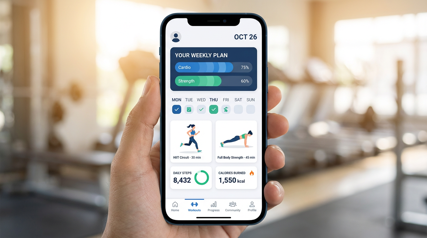 Screenshot der Smart Training Pilot