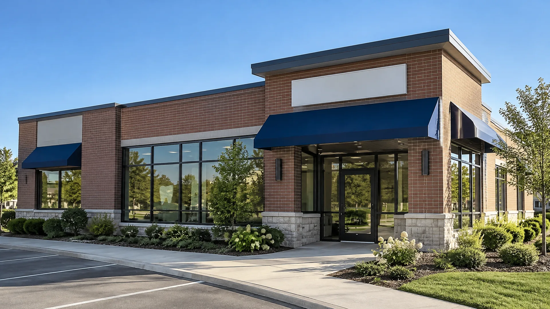 Exterior of Emergency Dentist Fort Wayne dental office