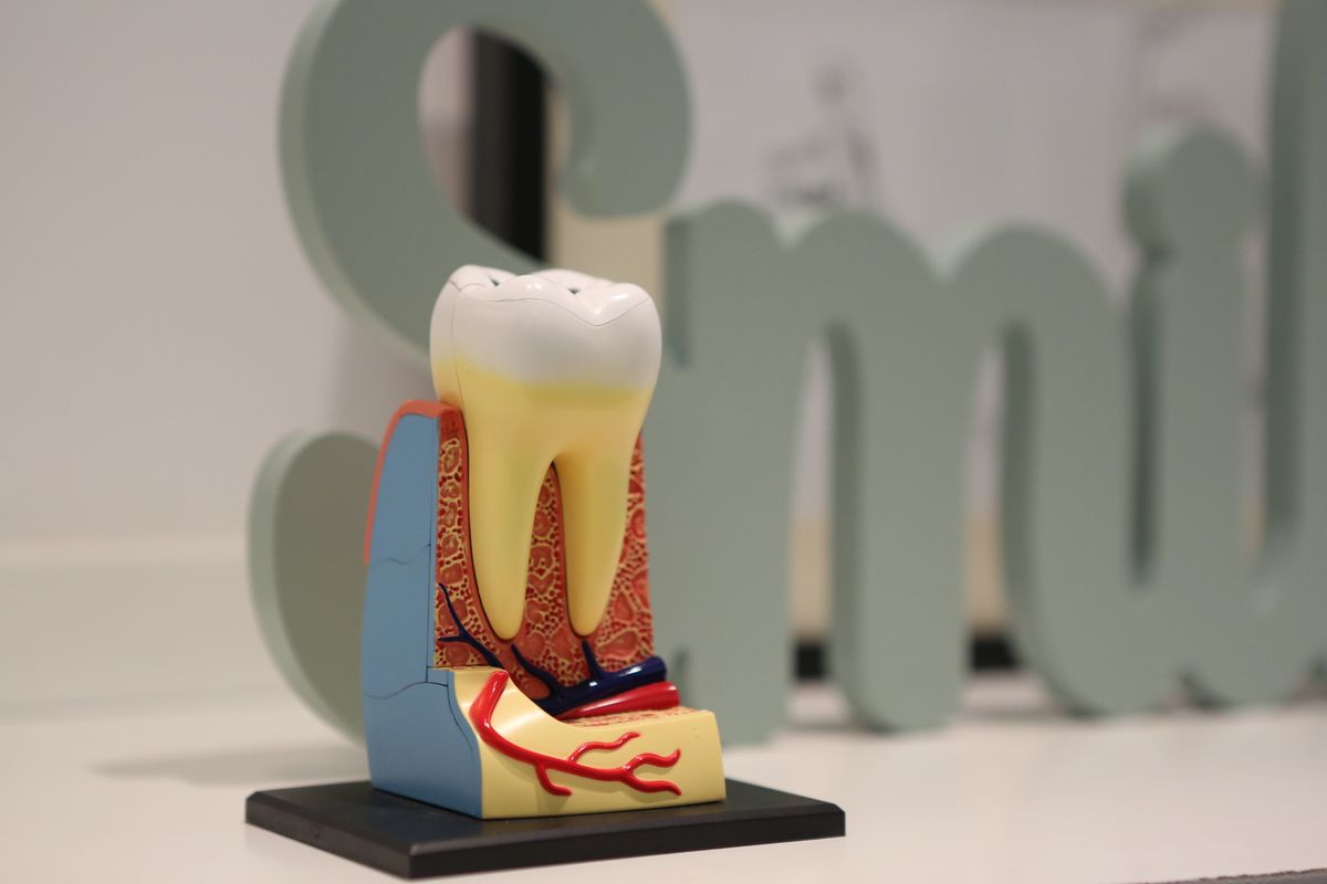 Dental professional providing emergency help for a broken, cracked or chipped tooth assessment