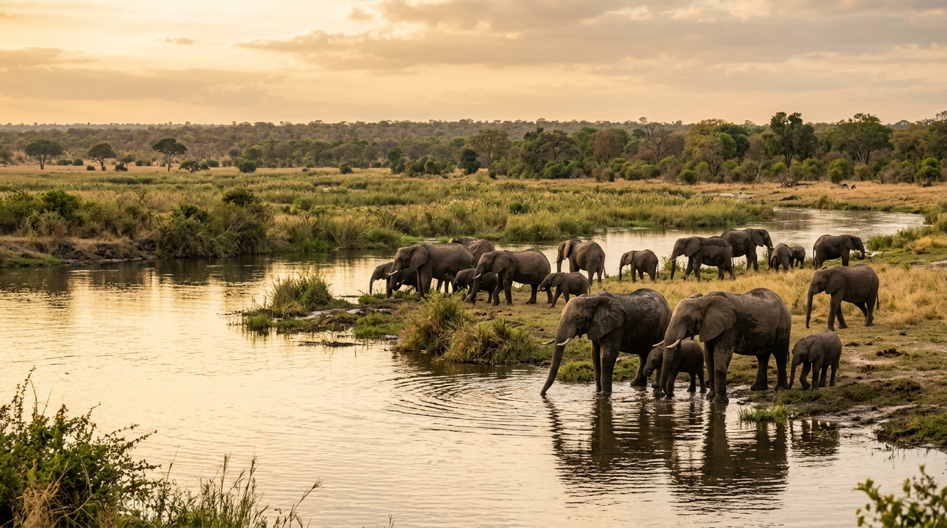 Kasane & Chobe, Botswana landscape