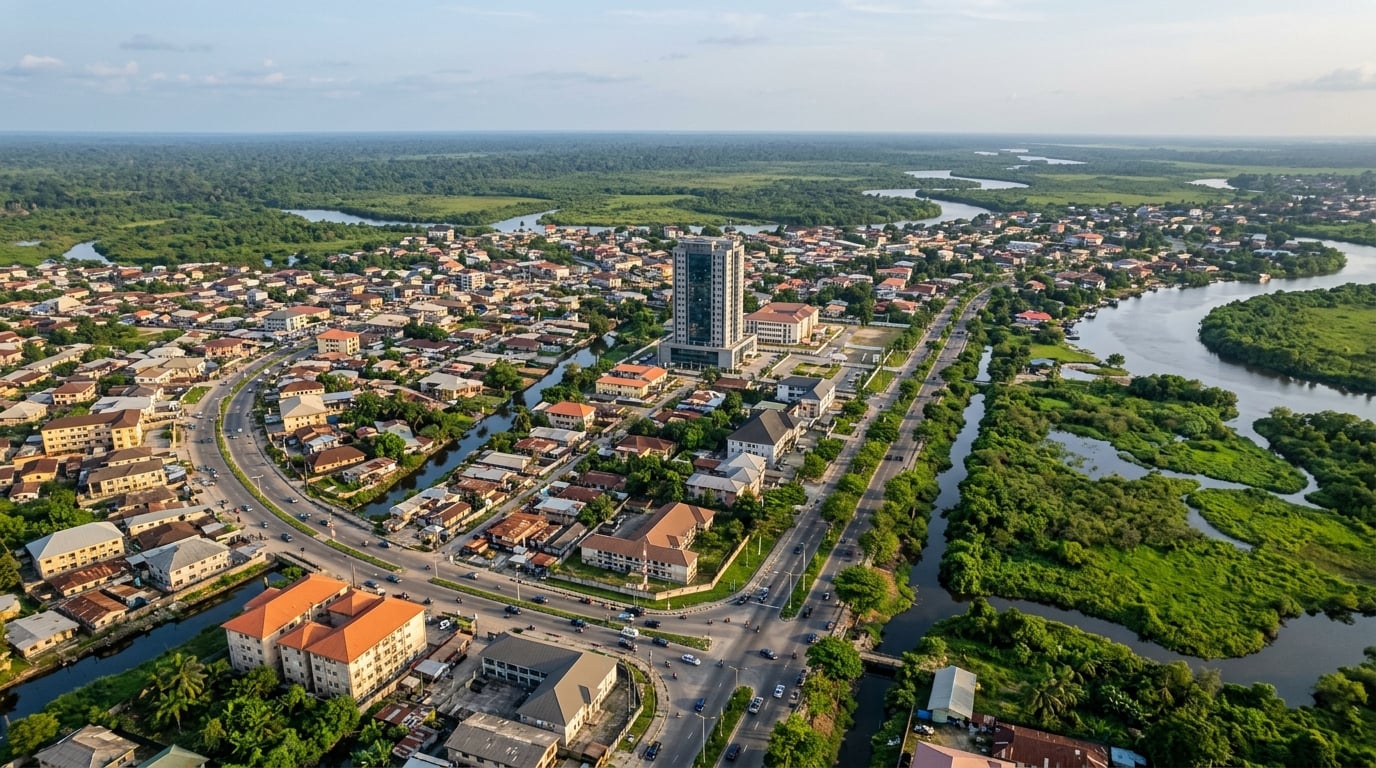 Yenagoa cityscape