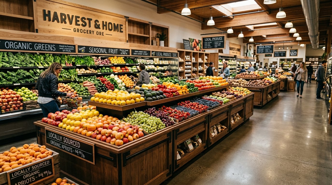 Grocery retail environment