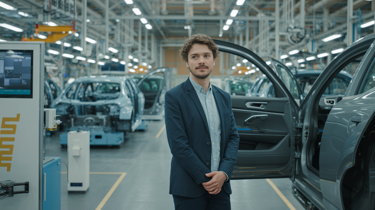 Modern manufacturing facility