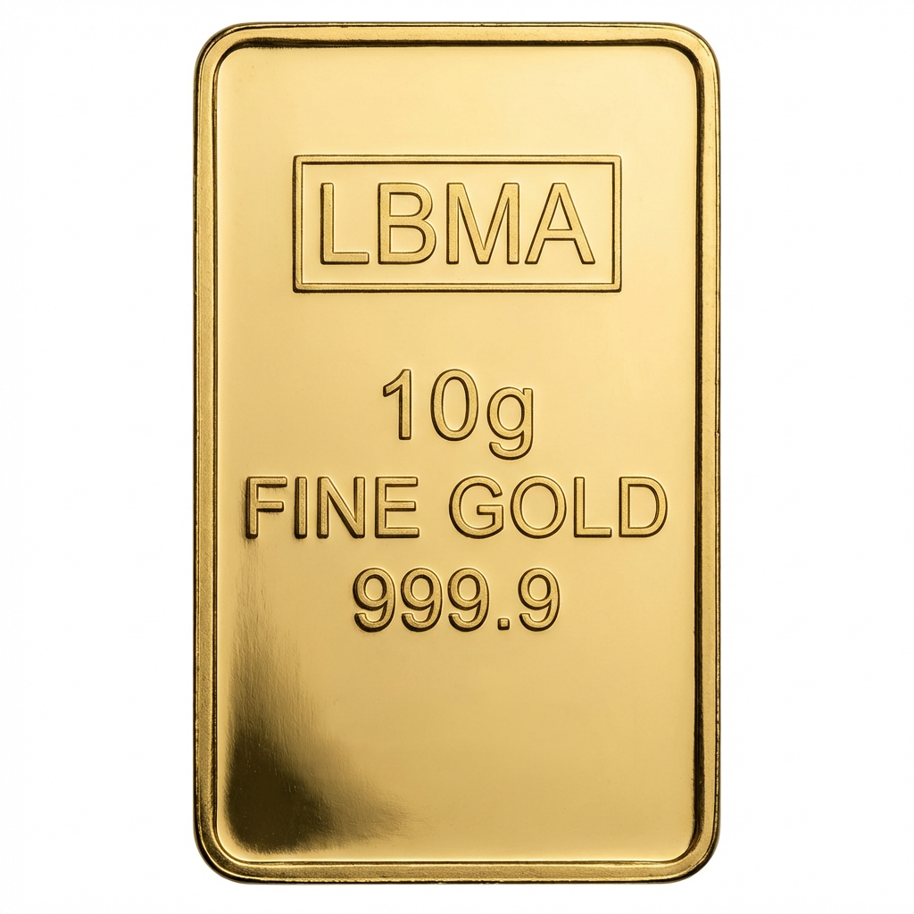 LBMA Good Delivery 10 Gram Gold Bar
