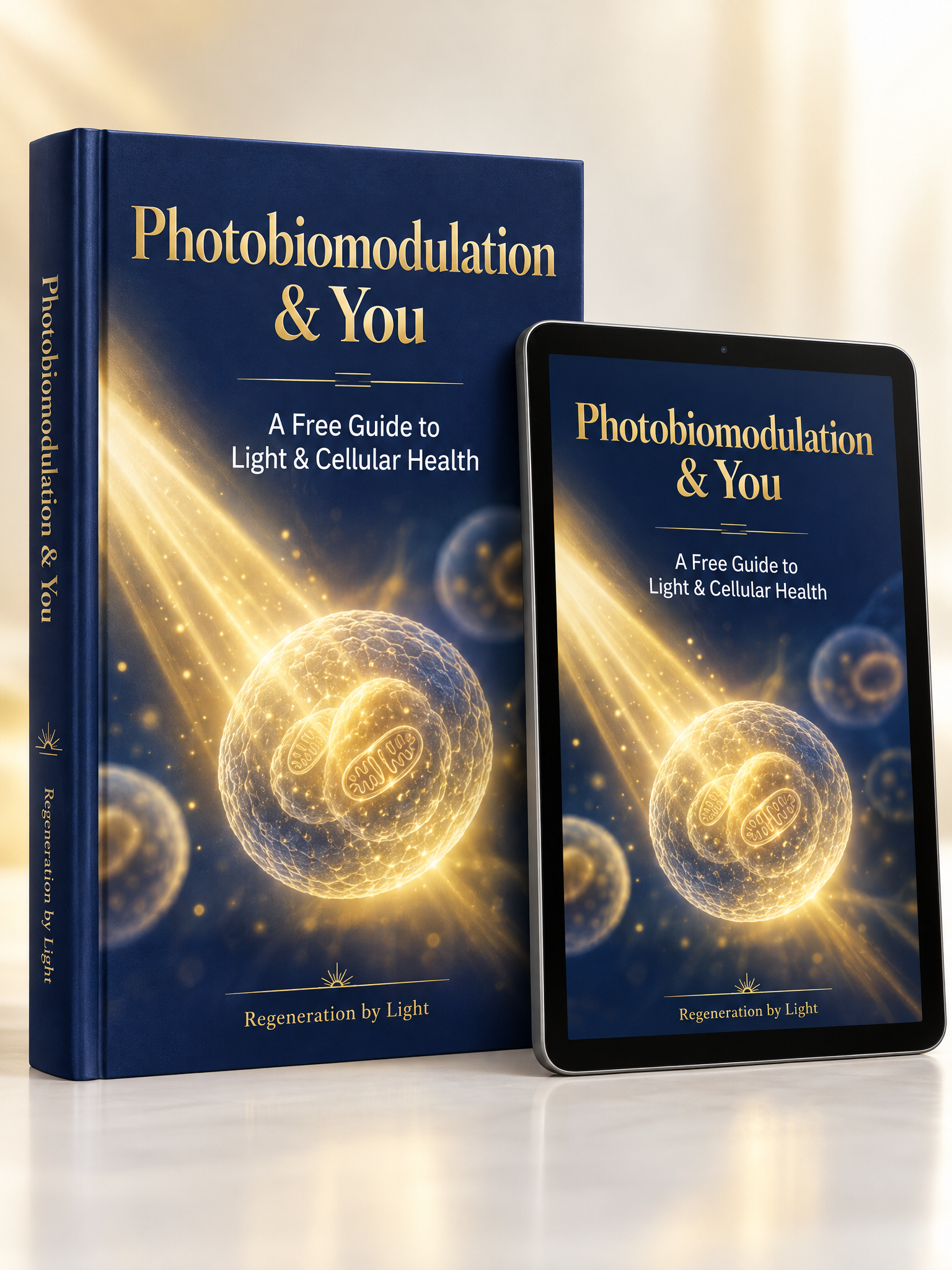 Free guide: Photobiomodulation and You — A Beginner's Guide to Cell Renewal