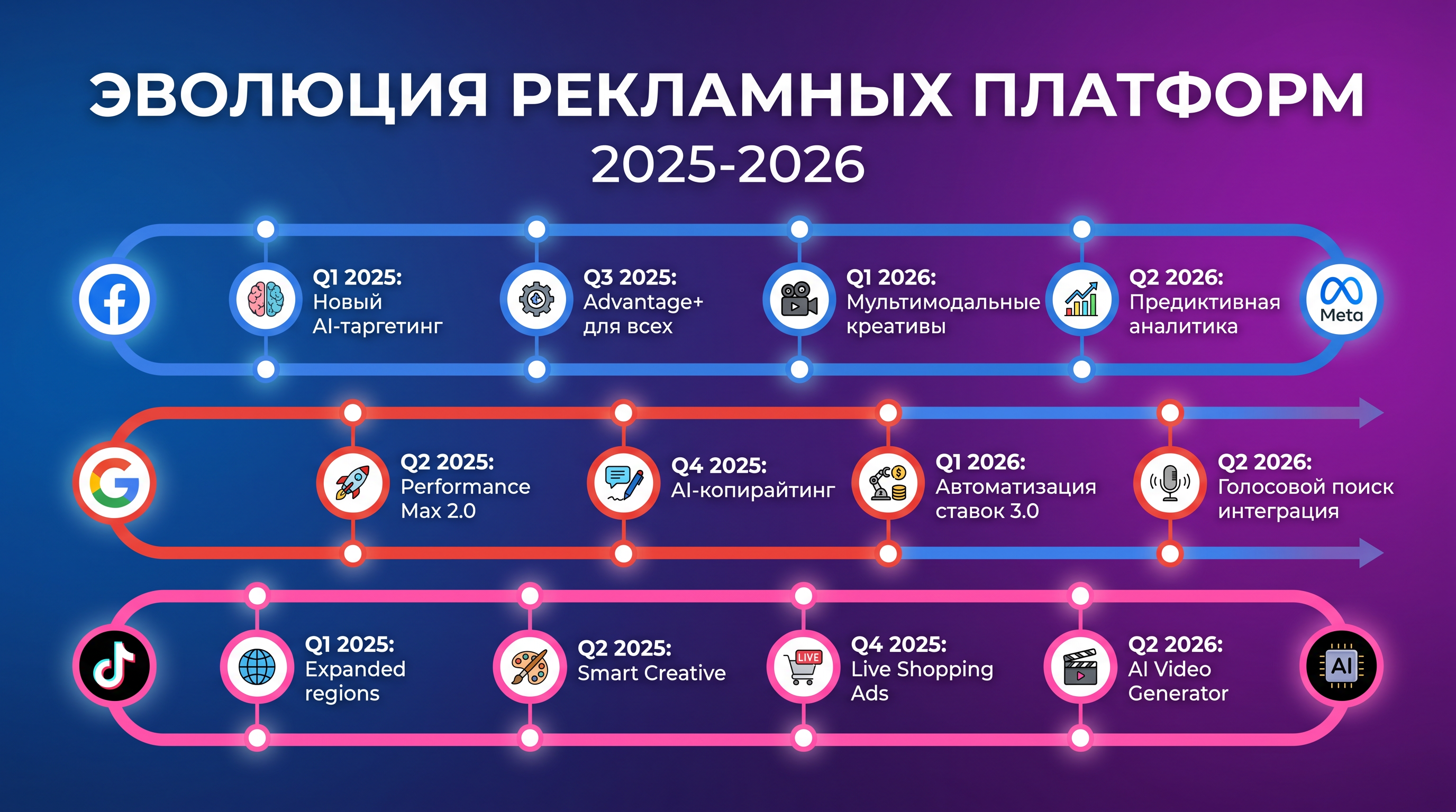 Эволюция рекламных платформ в 2026 году