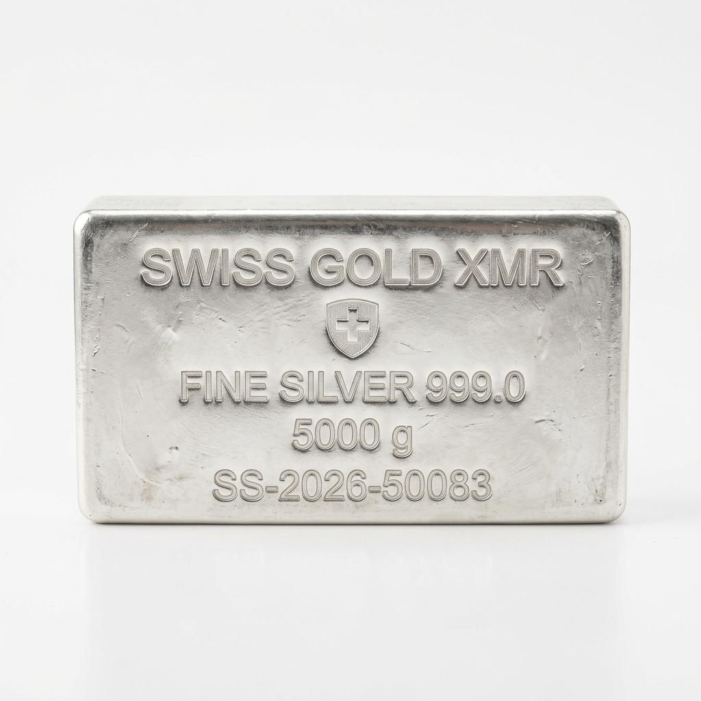 5kg Silver Bar Heraeus