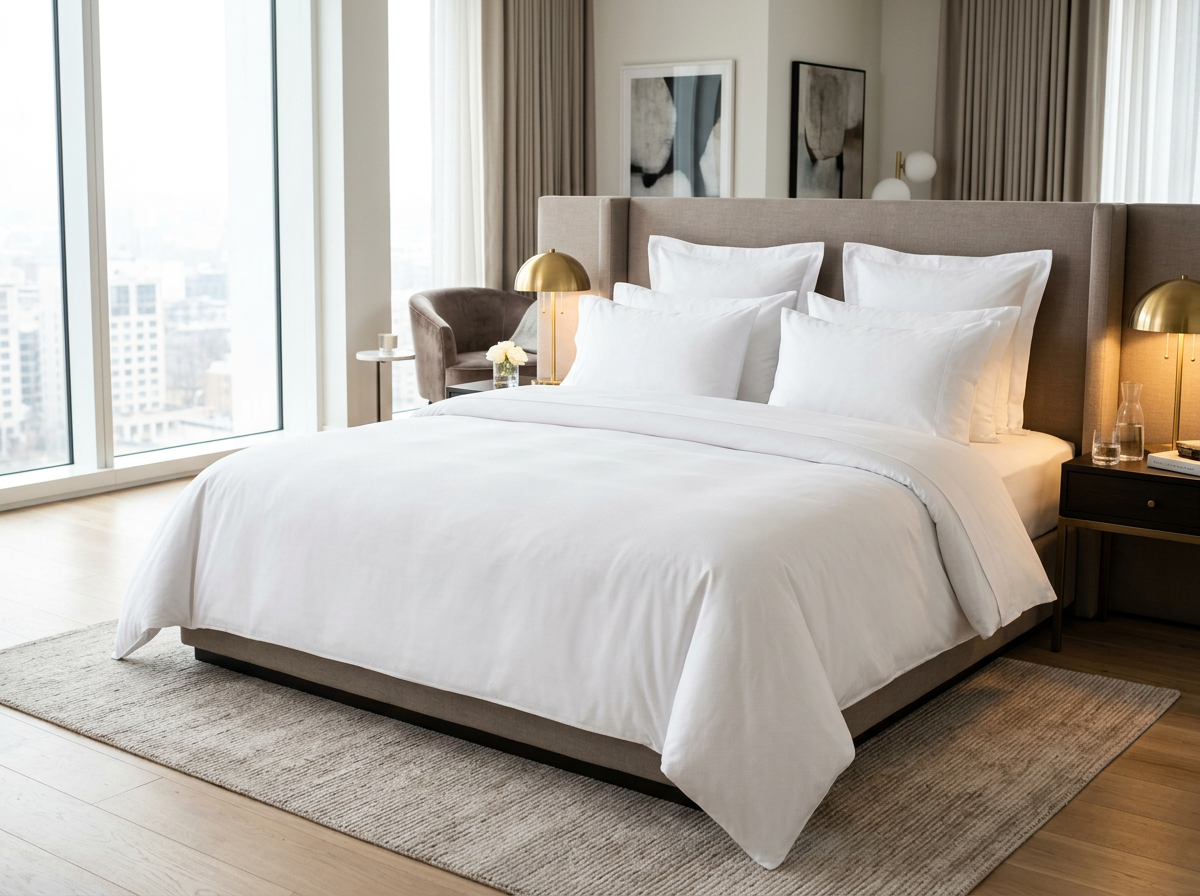Bedding — Premium (100% Cotton, 350 TC)