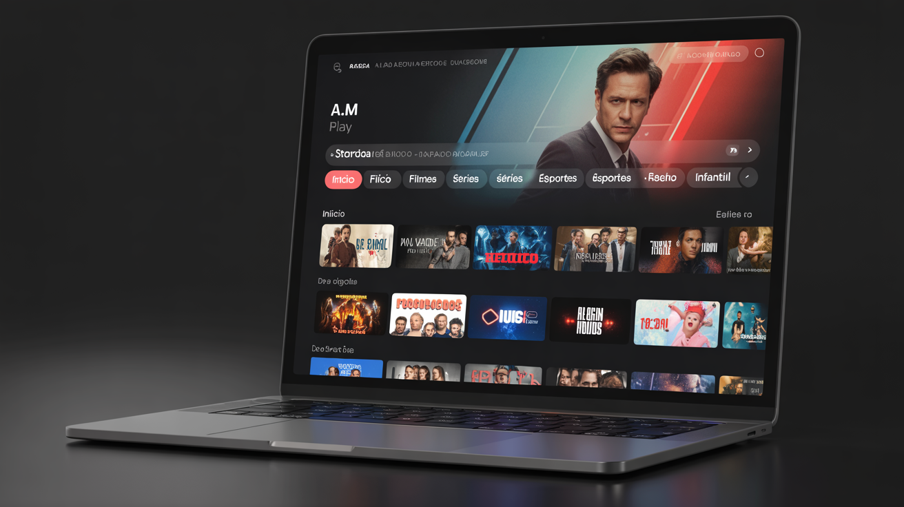 A.M Store Play no computador