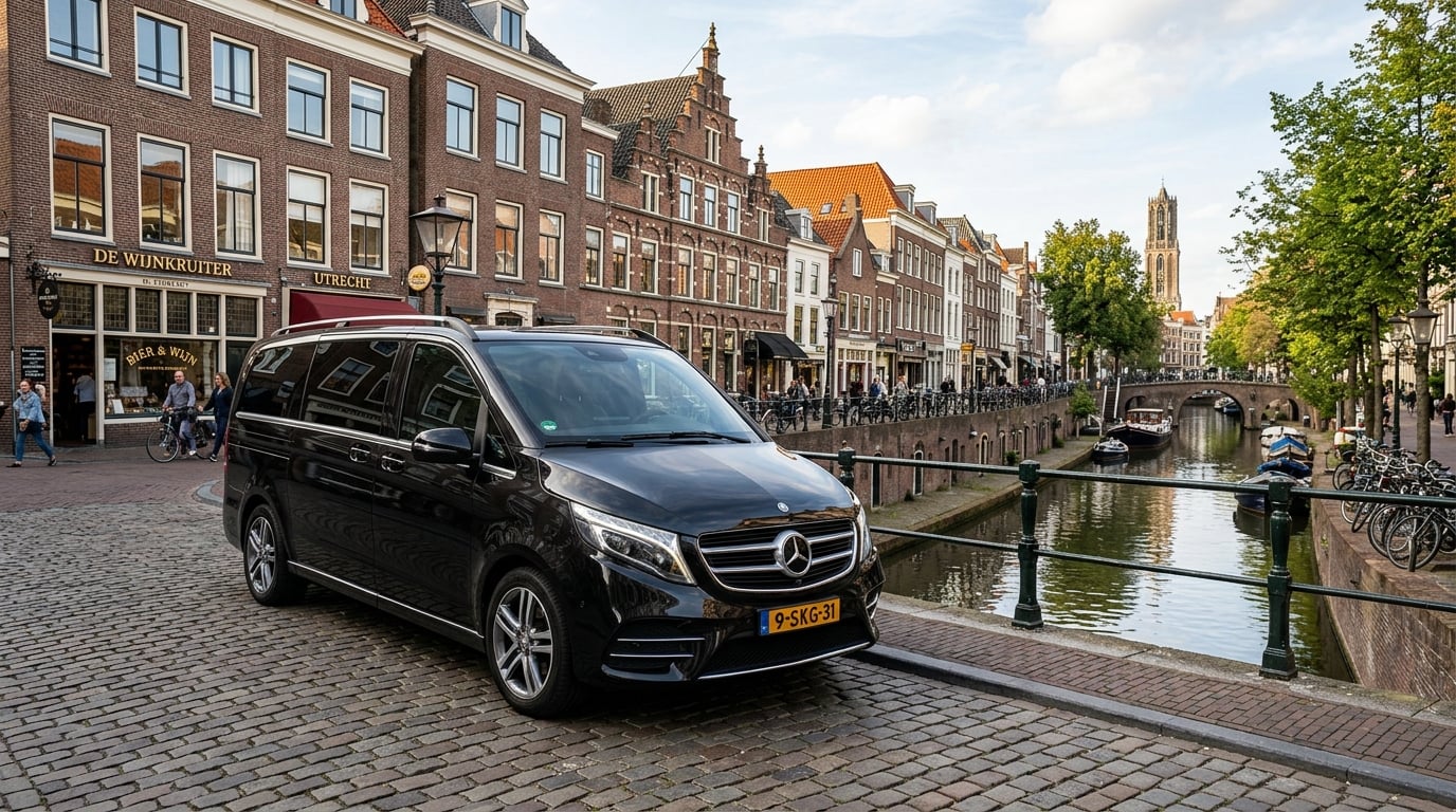Taxibus voor groepsvervoer in Utrecht