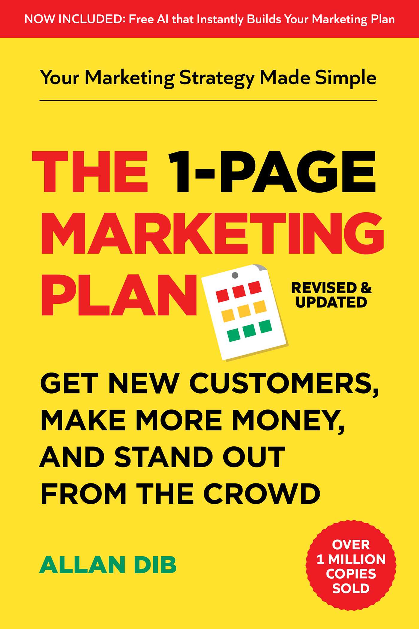 The 1-Page Marketing Plan cover
