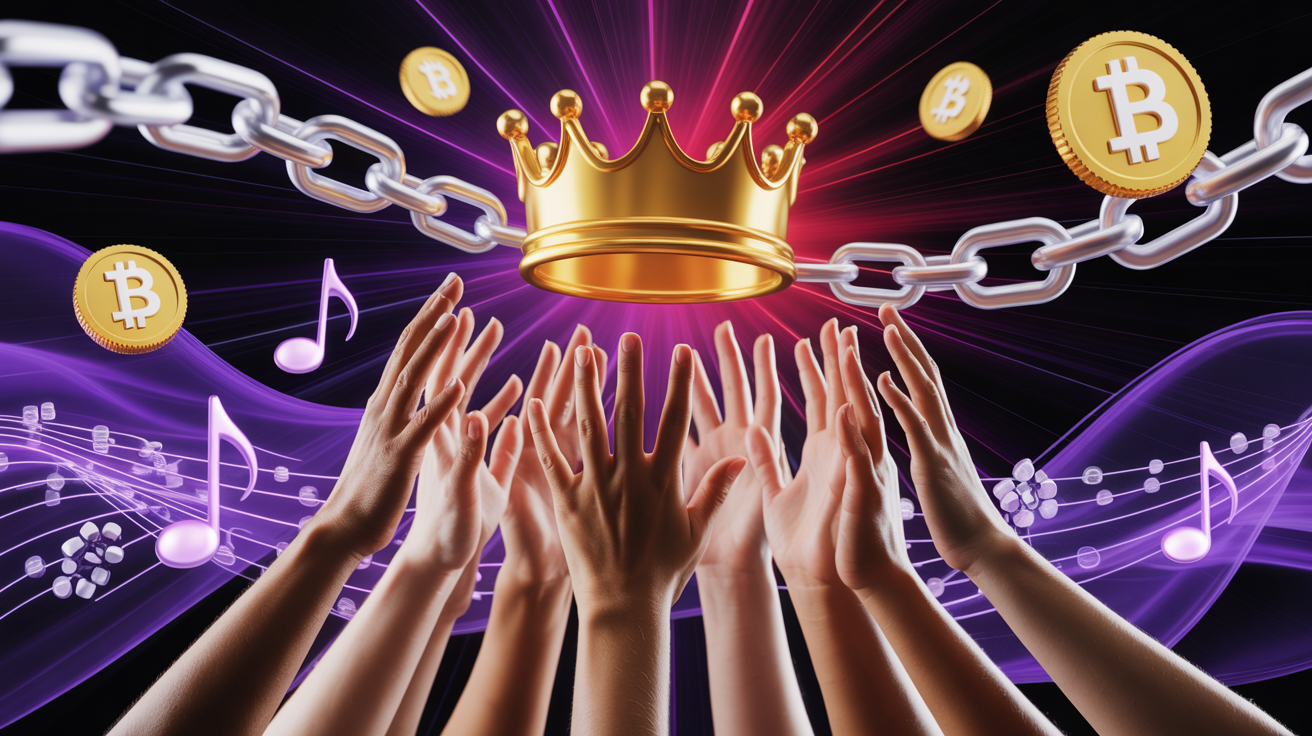 Join the Movement - Hands Reaching for Crown