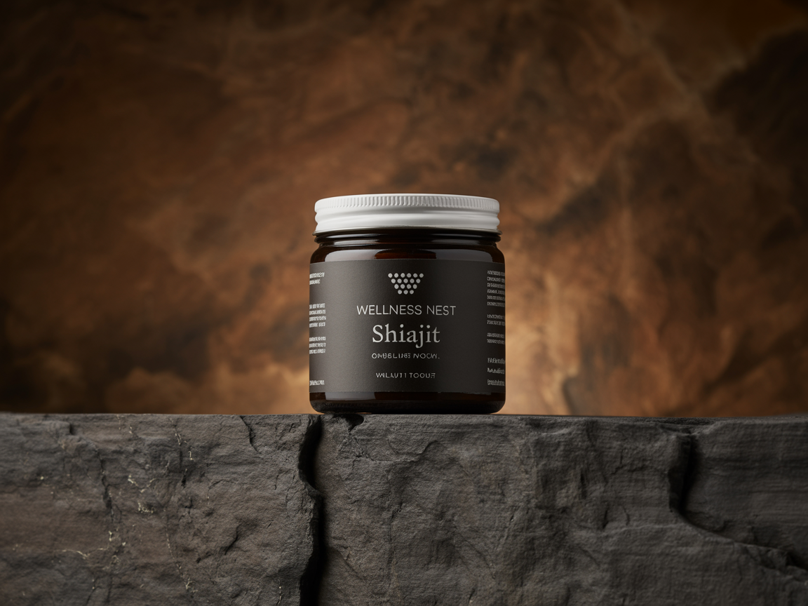 Shilajit Wellness Nest Premium Verpackung