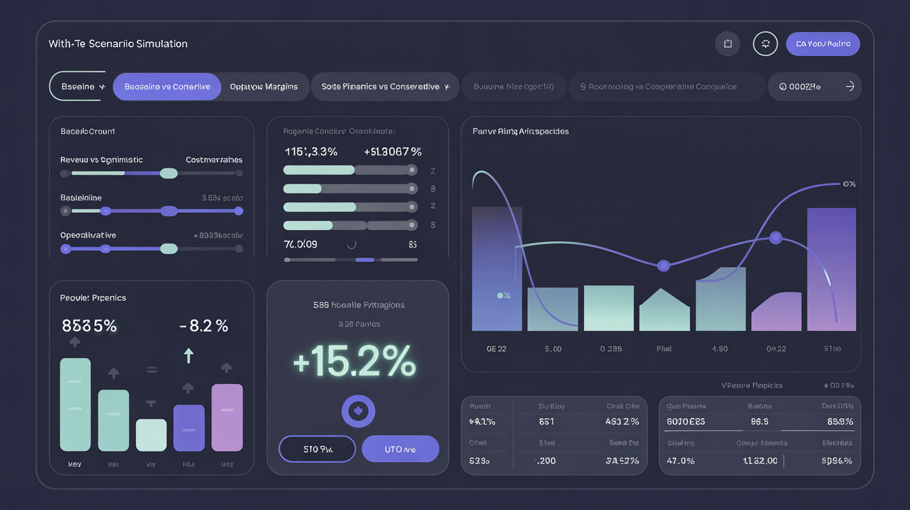 Simulazione What-If - AIDRA Platform Feature