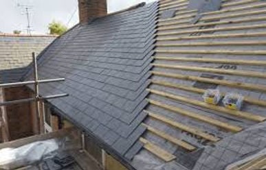 Roofing work