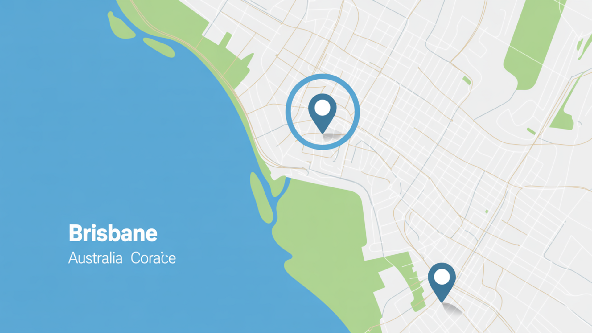 Brisbane service area map