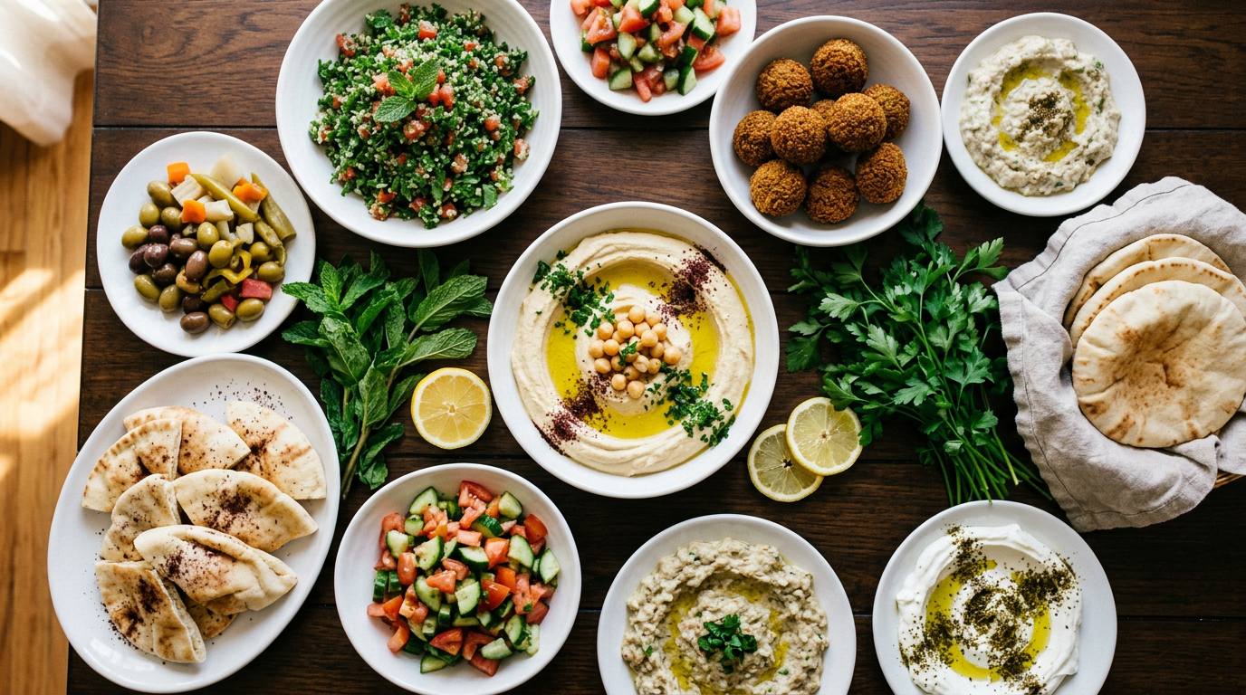 Lebanese cuisine — signature dishes and ingredients