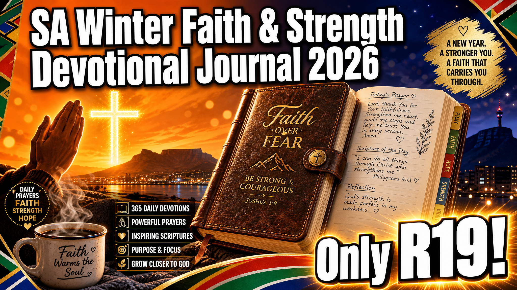 SA Winter Faith & Strength Devotional Journal 2026