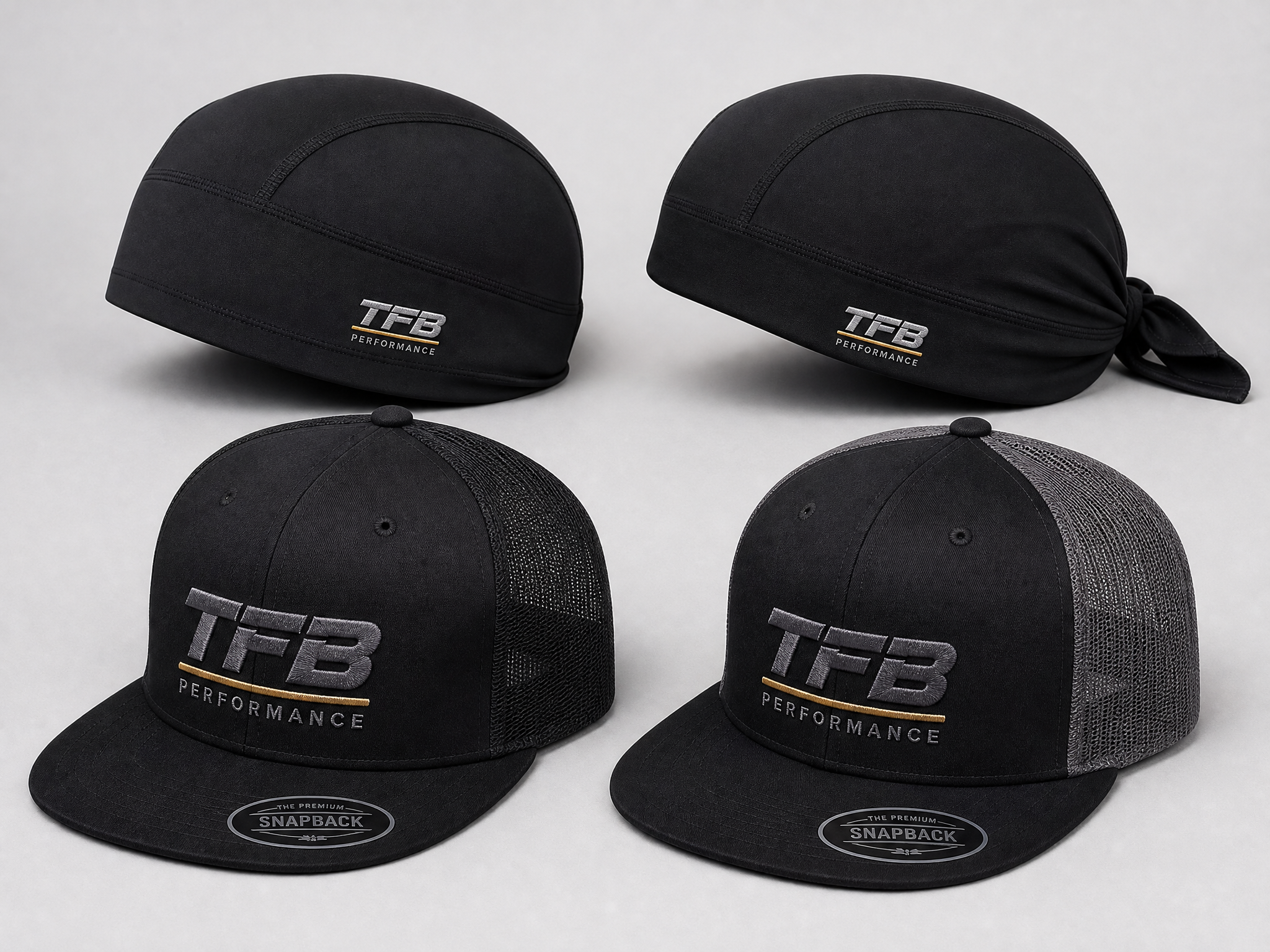 Compression & Snapback Caps