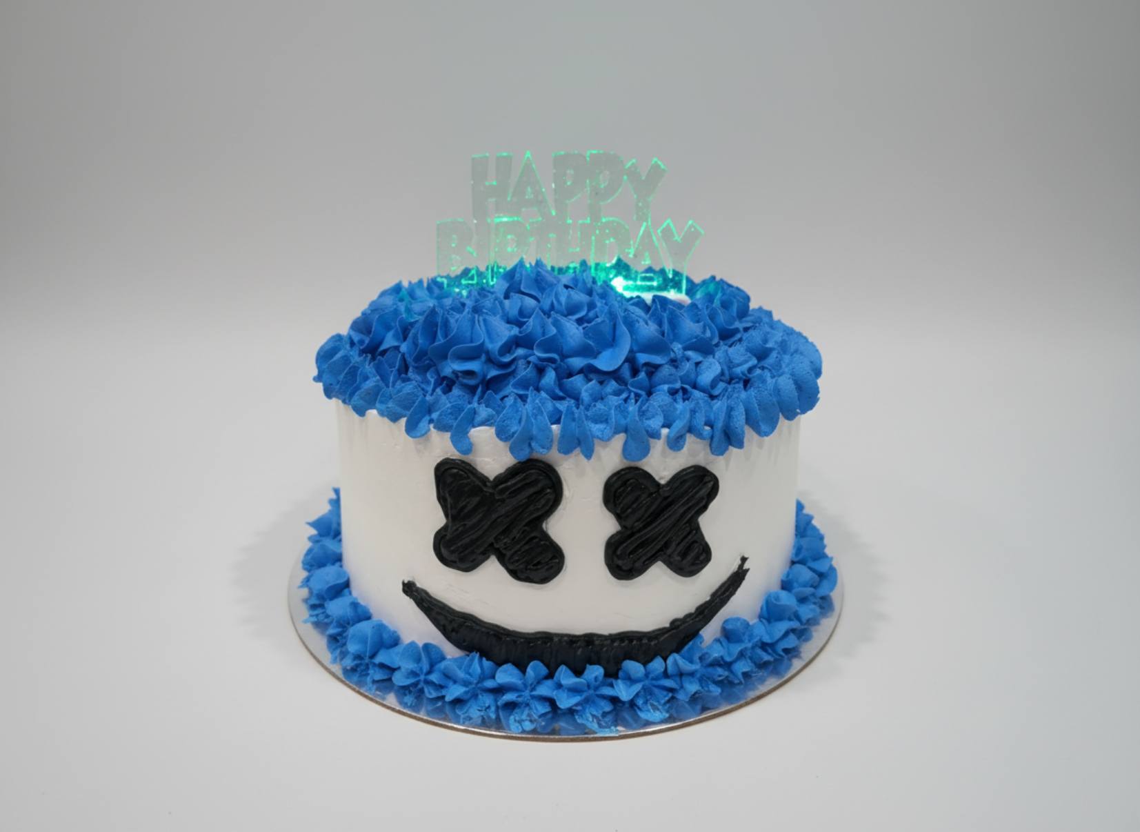 Marshmello Fortnite Birthday Cake
