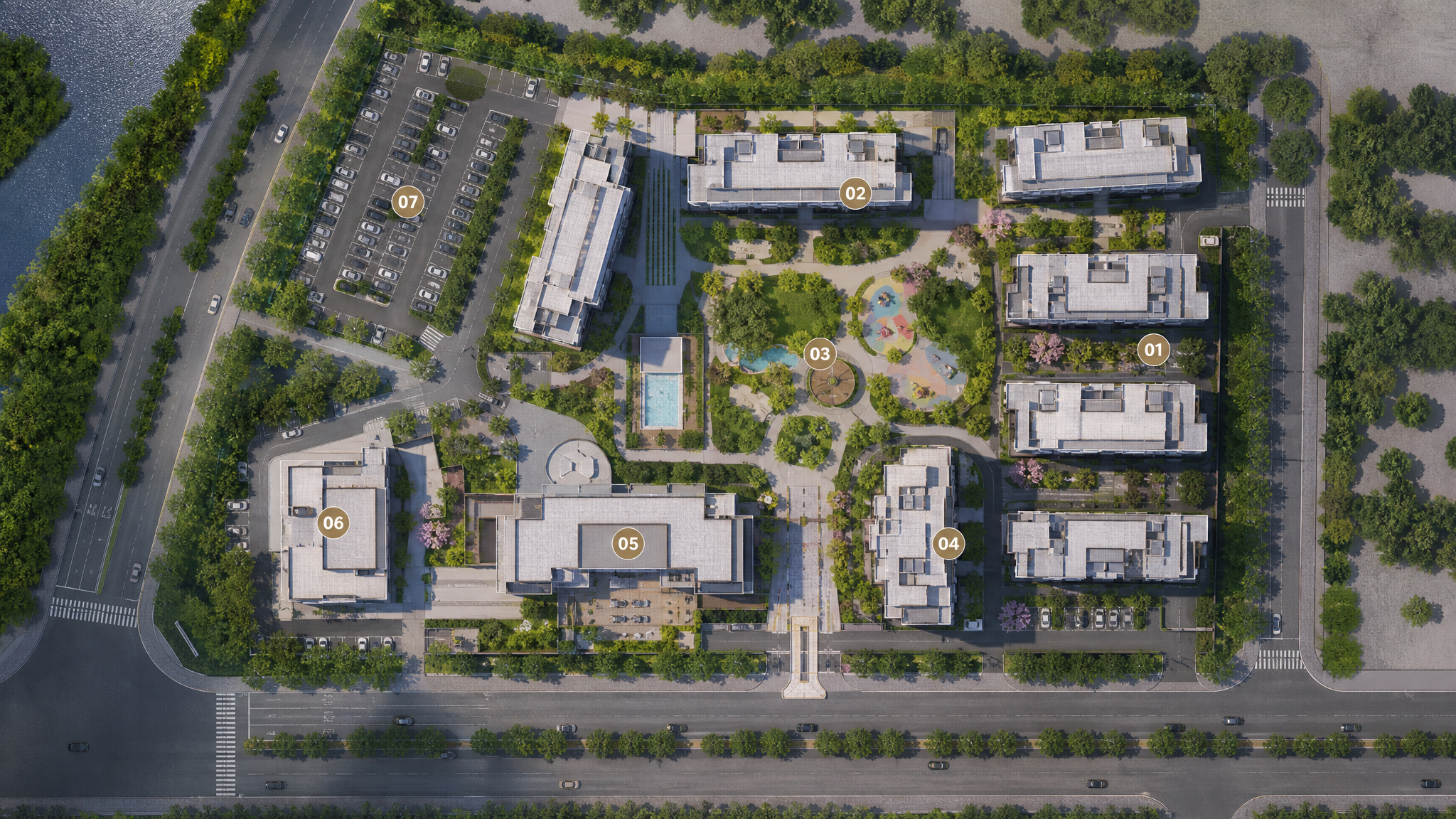 Site Plan Rendering