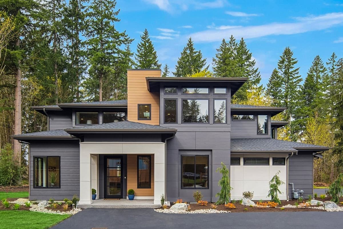 Contemporary New Build Roof