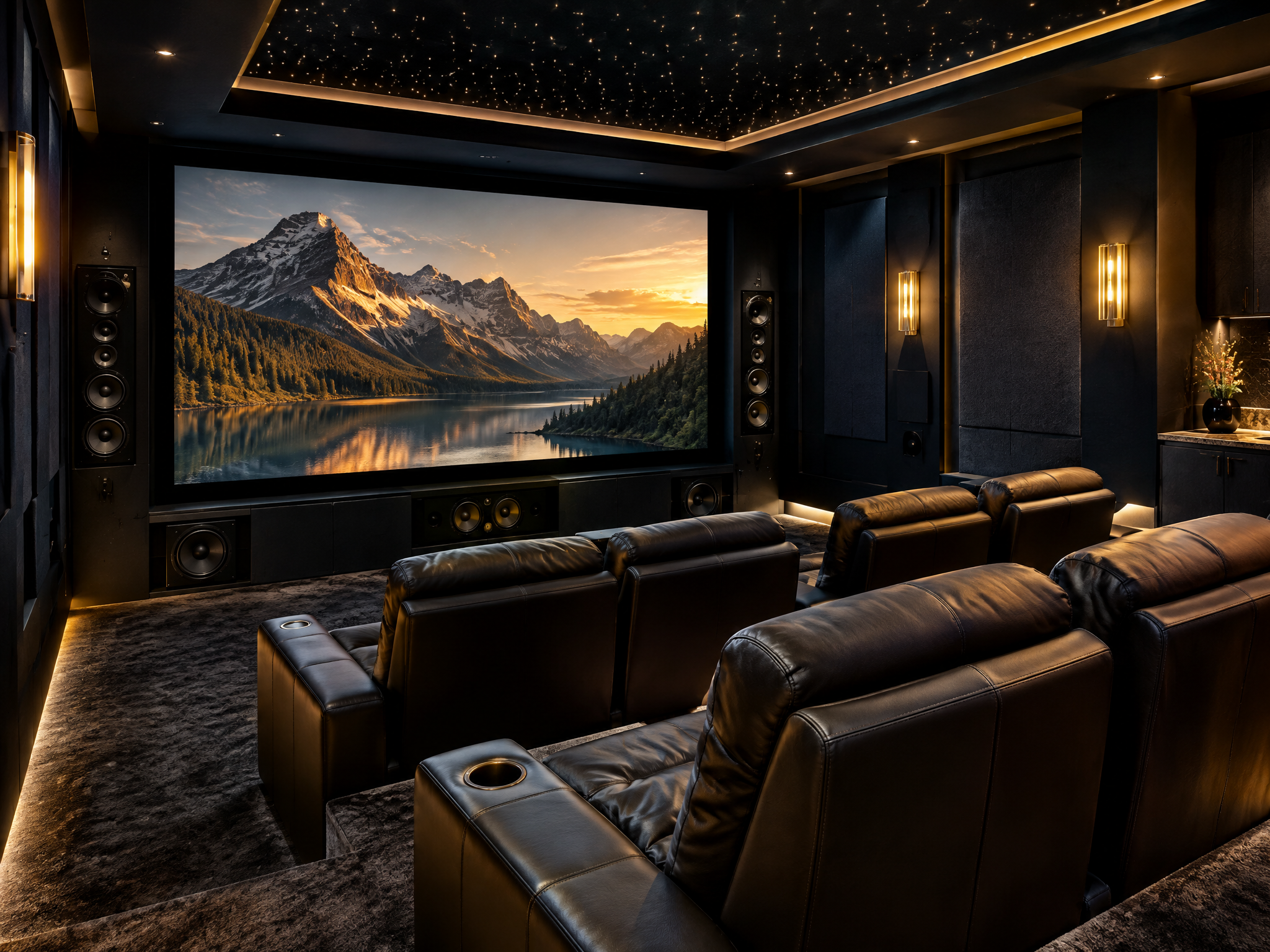 Home Theater — professional installation by Unified Connection LLC