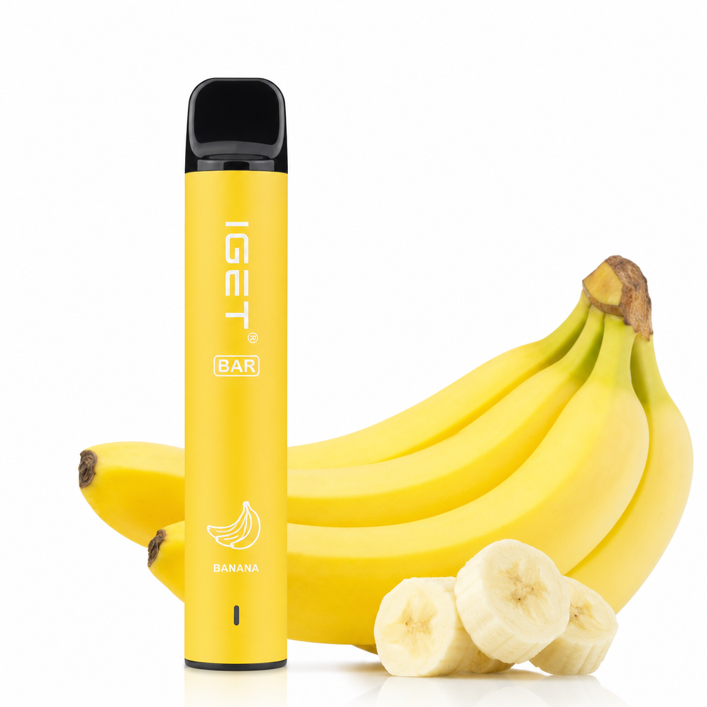 IGET Bar 3500 Puffs Disposable Vape – Banana Ice