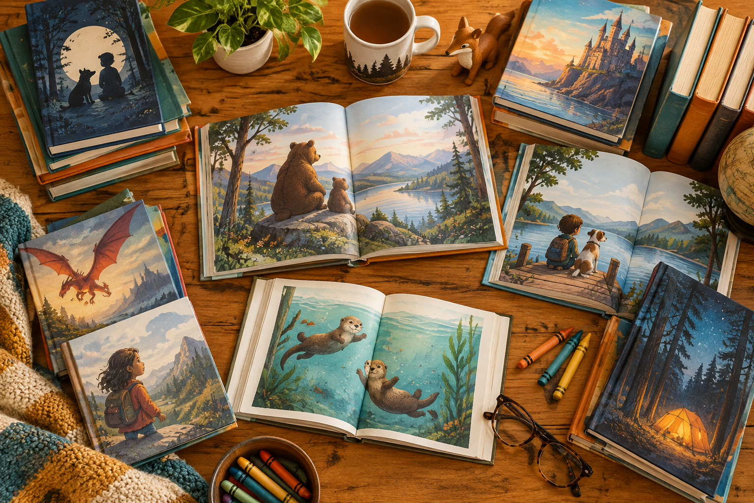 Sandra's book collection
